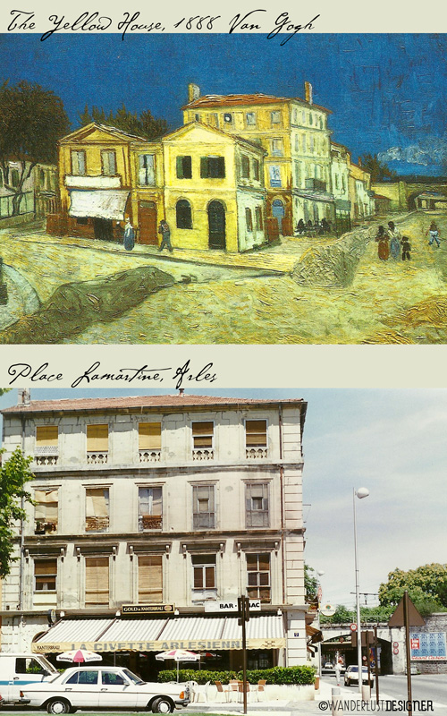 The Yellow House by Van Gogh - Place Lamartine, Arles