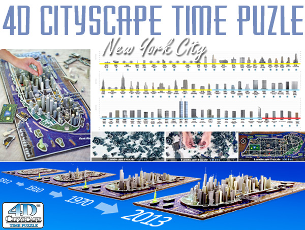 4D Cityscape Time Puzzle