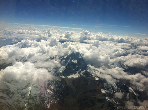 Flying into Cusco, Peru by Wanderlust Designer
