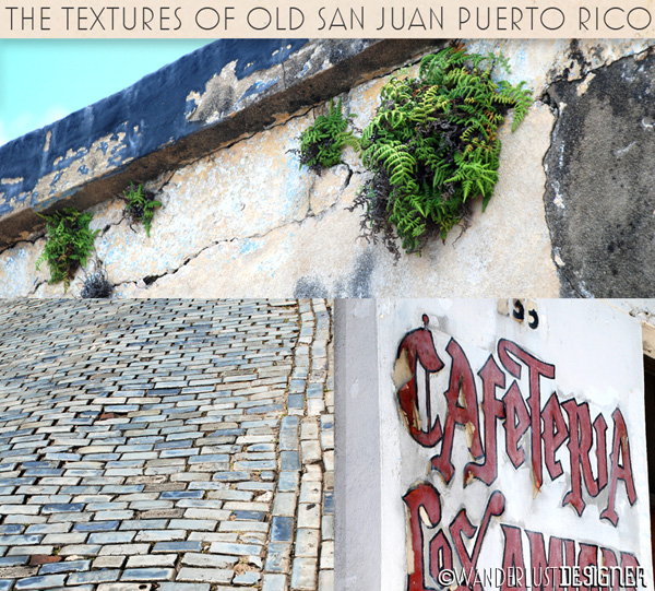 More Textures from Old San Juan, Puerto Rico by Wanderlust Designer