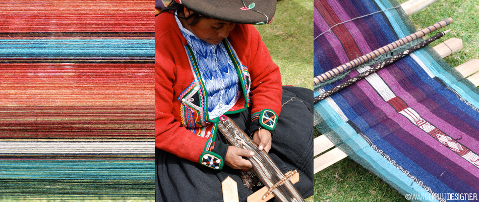Andean Weaving by Wanderlust Designer