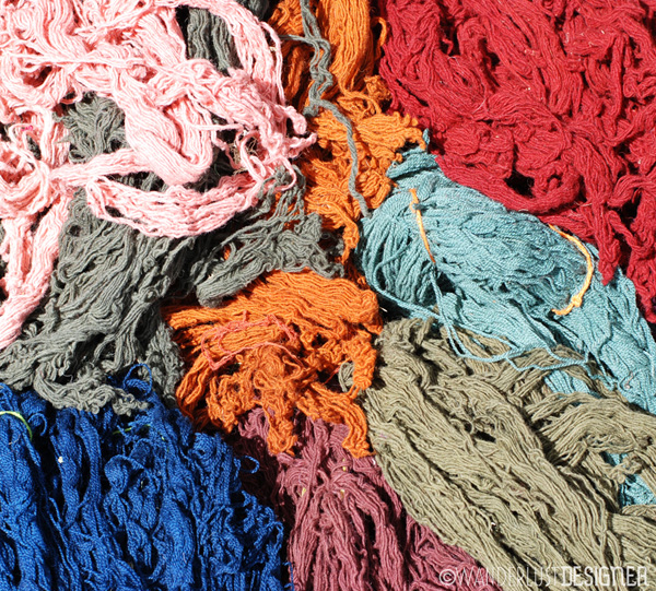Gorgeous Rainbow of Hand Spun Yarn - Andean Weaving Demonstration by Wanderlust Designer