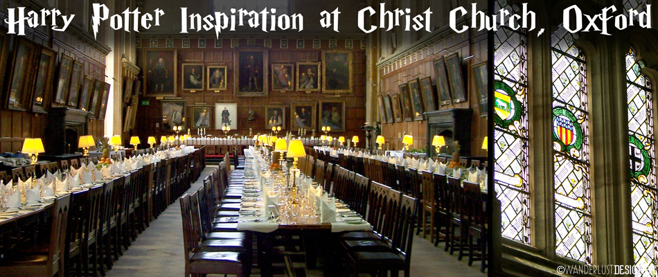 Harry Potter Inspiration at Christ Church College, Oxford, England