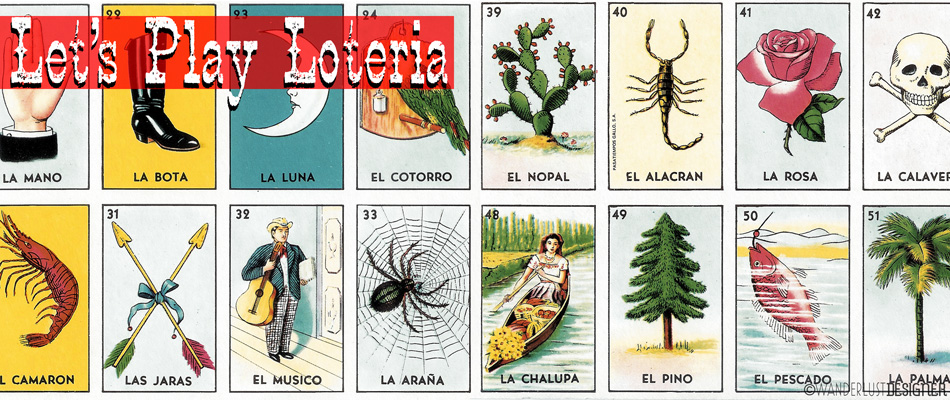 Mexican "Bingo": The Game of Loteria (Card imagess from Gallo)