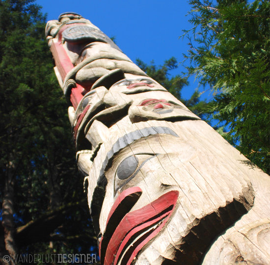 Totem Pole, North Vancouver by Wanderlust Designer