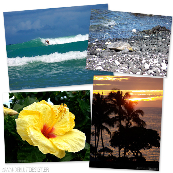Tropical Memories of Hawaii by Wanderlust Designer