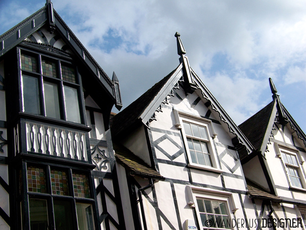 3 Tudor Roofs, Shrewsbury, England by Wanderlust Designer