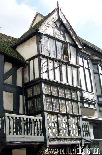 Tudor/Timber Framed Building, Shrewsbury, England by Wanderlust Designer