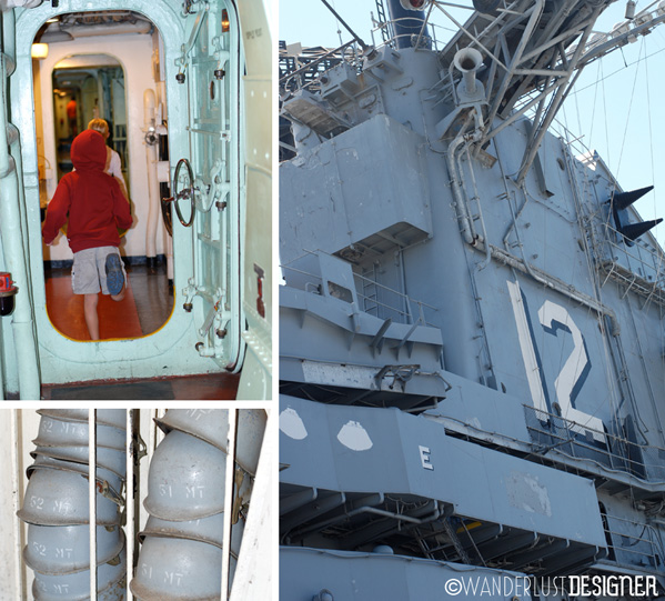 Exploring the USS Hornet by Wanderlust Designer