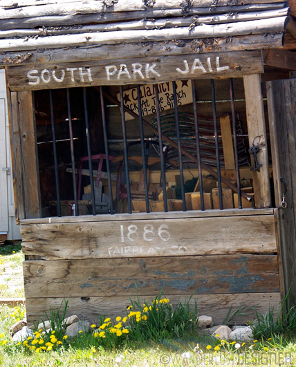 South Park Jail in Fairplay Colorado by Wanderlust Designer