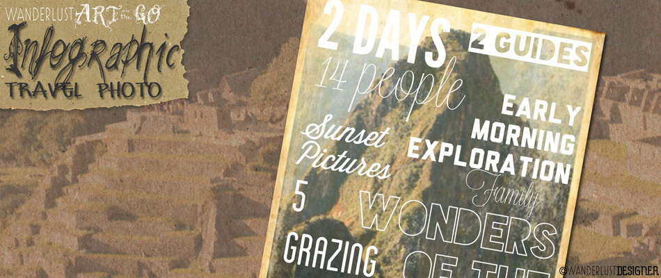 Art on the Go: Create an Infographic of Your Trip by Wanderlust Designer