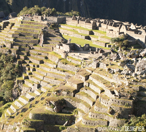The Afternoon Light at Machu Picchu by Wanderlust Designer