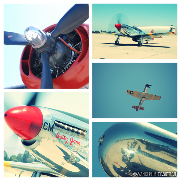 Planes from the Wings of Freedom Tour by Wanderlust Designer