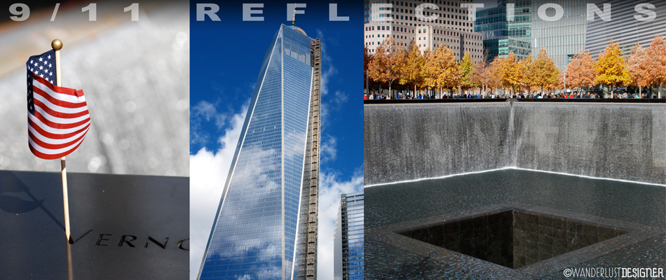 9/11 Memorial Reflections by Wanderlust Designer