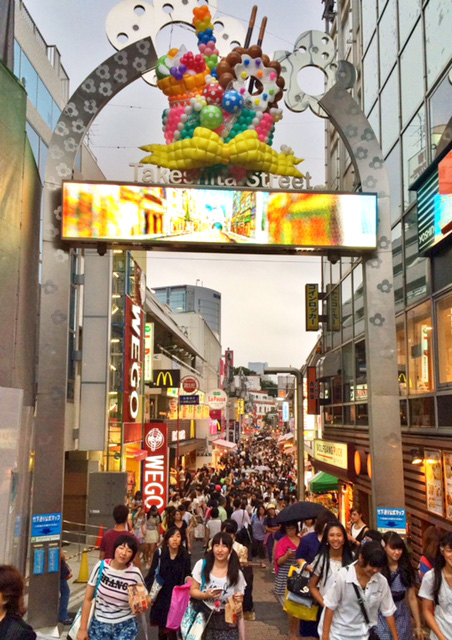 Takeshita Dori - A Very Popular Shopping Street in Shibuya, Tokyo