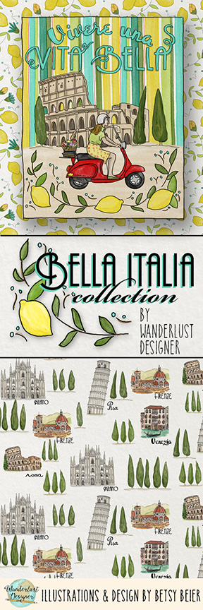 Bella Italia Collection by Wanderlust Designer