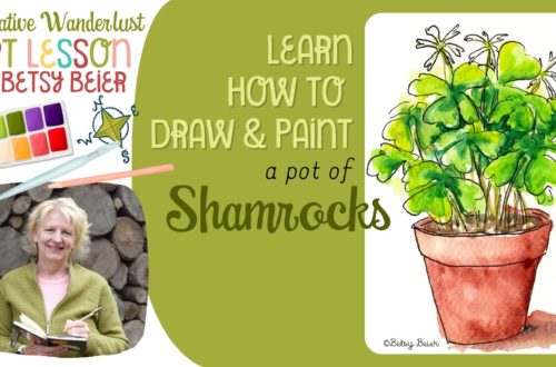 Learn How to Draw and Paint Shamrocks